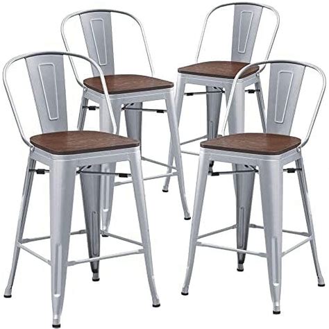 set of 4 30 inch bar stools|More.